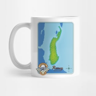 Raasay scotland map Mug